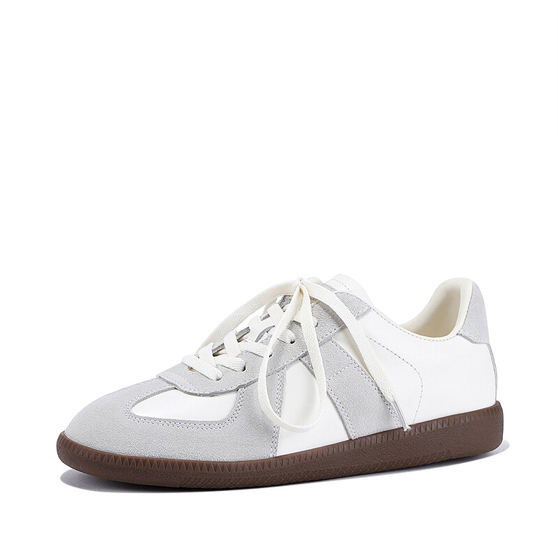 Кеды BELLALILY Skateboard Shoes Women's Low-Top, коричневый — фото 4