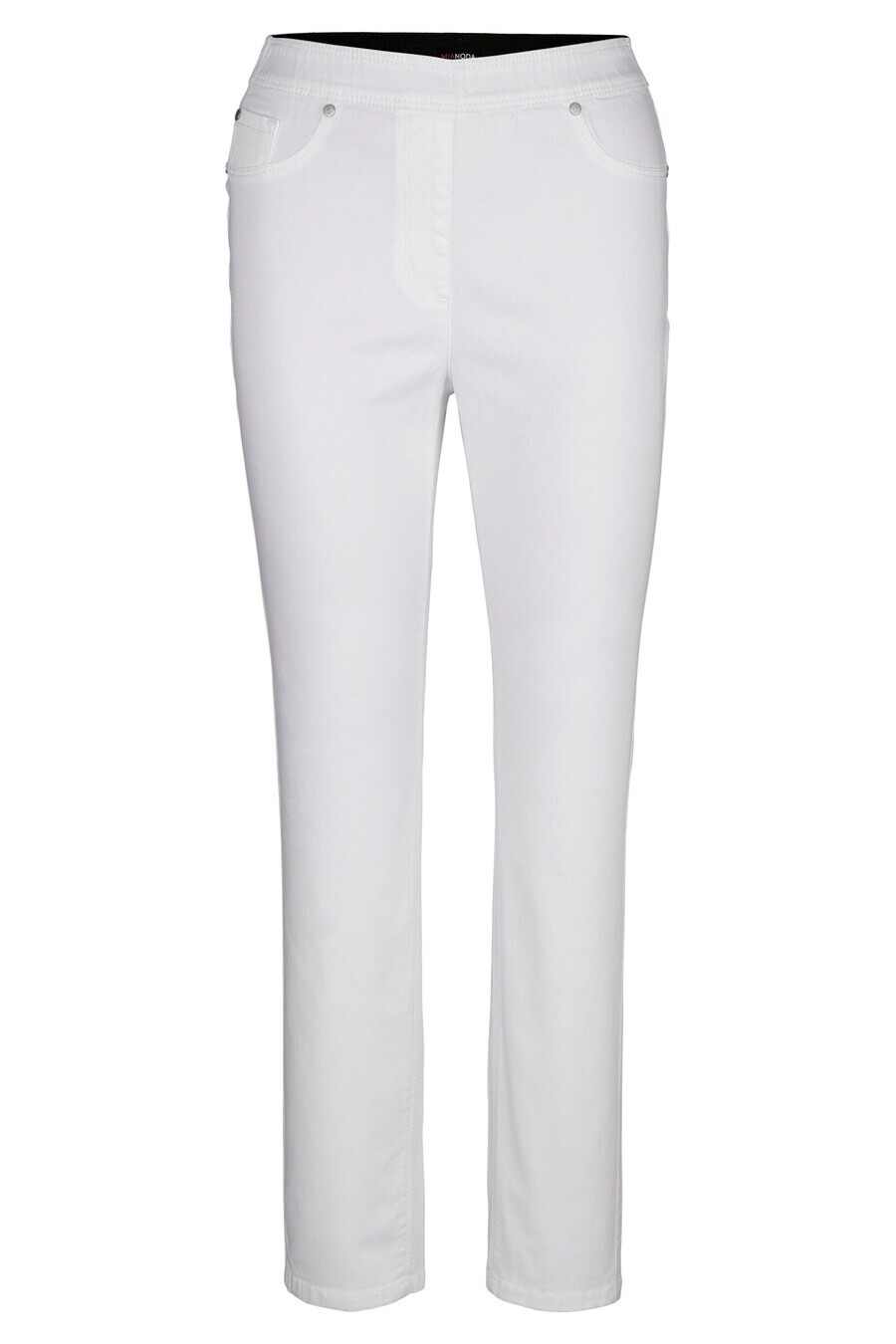

Тканевые брюки MIAMODA Slim fit Pants, белый