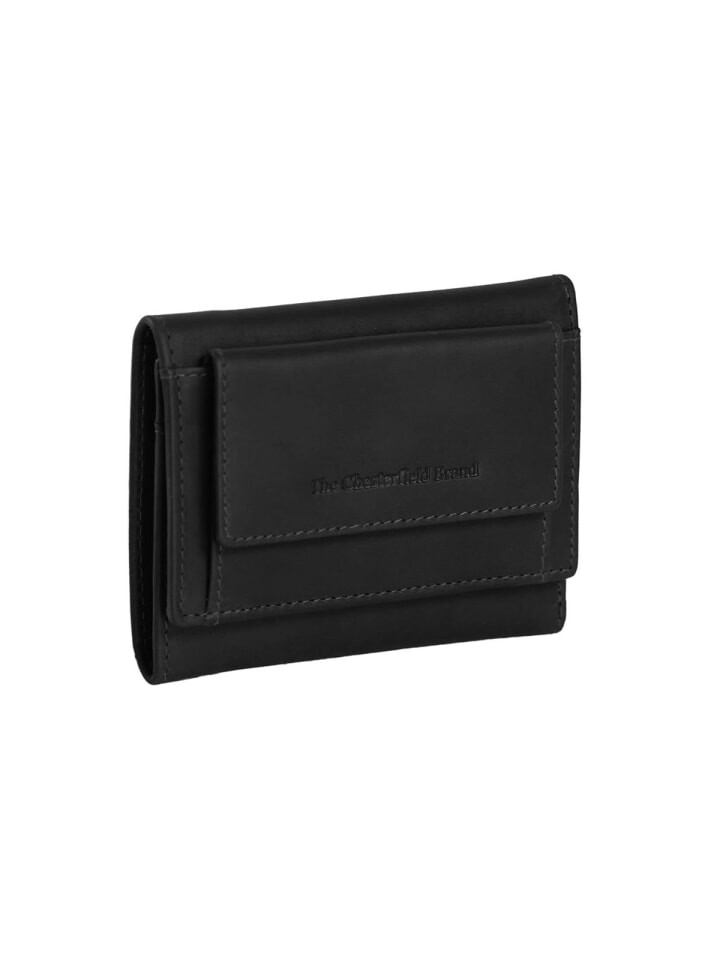 

Кошелек The Chesterfield Brand Wax Hartfort GeldbÃƒÂ¶rse RFID Leder 11 cm, черный