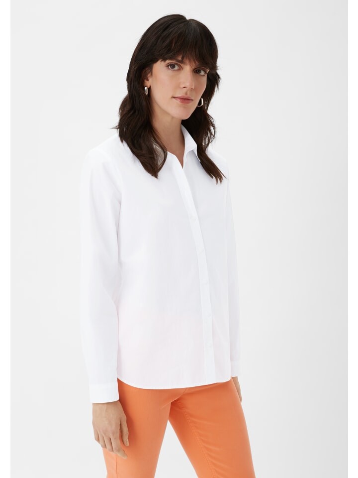 

Блуза comma CI Bluse langarm, белый