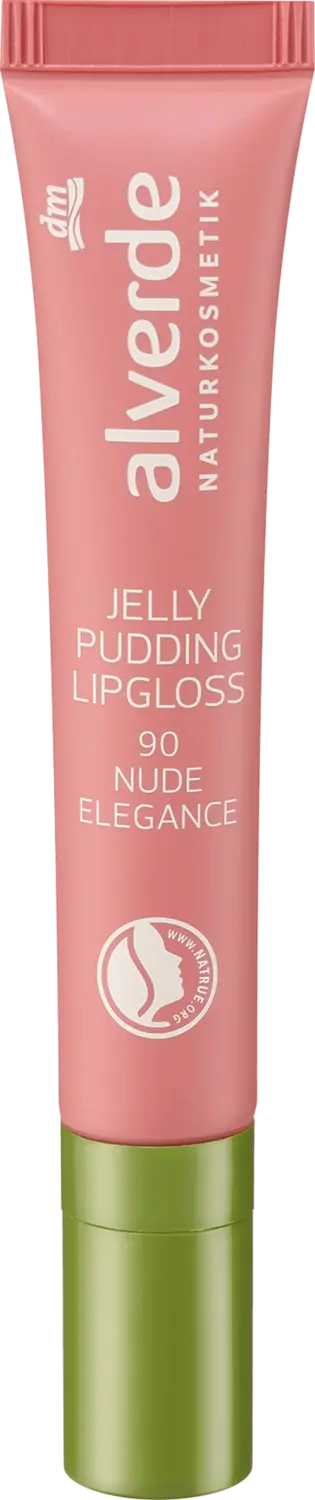 Блеск для губ alverde NATURKOSMETIK Lipgloss Jelly Pudding 90 Nude Elegance, 10 ml — фото 3
