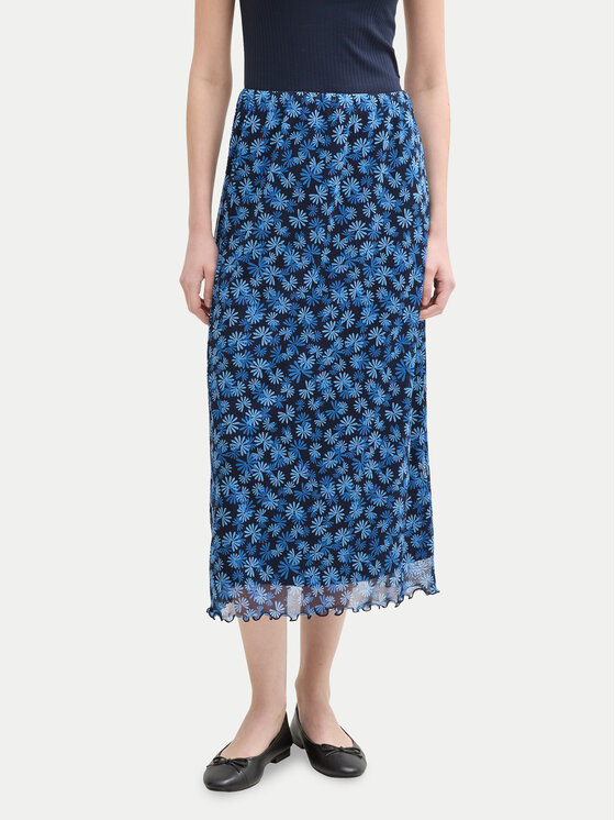 

Юбка миди стандартный крой 1045502 Tom Tailor Denim, синий