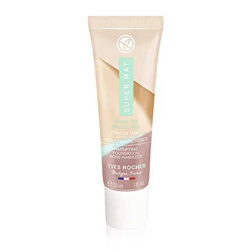 Матирующая тональная основа «Super Mat Foundation» Doré 200 от Yves Rocher, 30 мл Yves Rocher, Doré 200