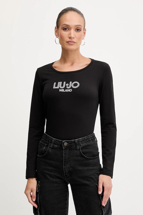 

Лонгслив Liu Jo, черный