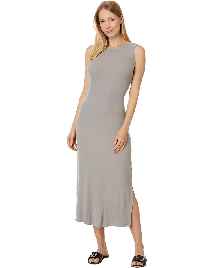 

Платье Barefoot Dreams Malibu Collection Ultra Soft Rib Tank, цвет Pewter