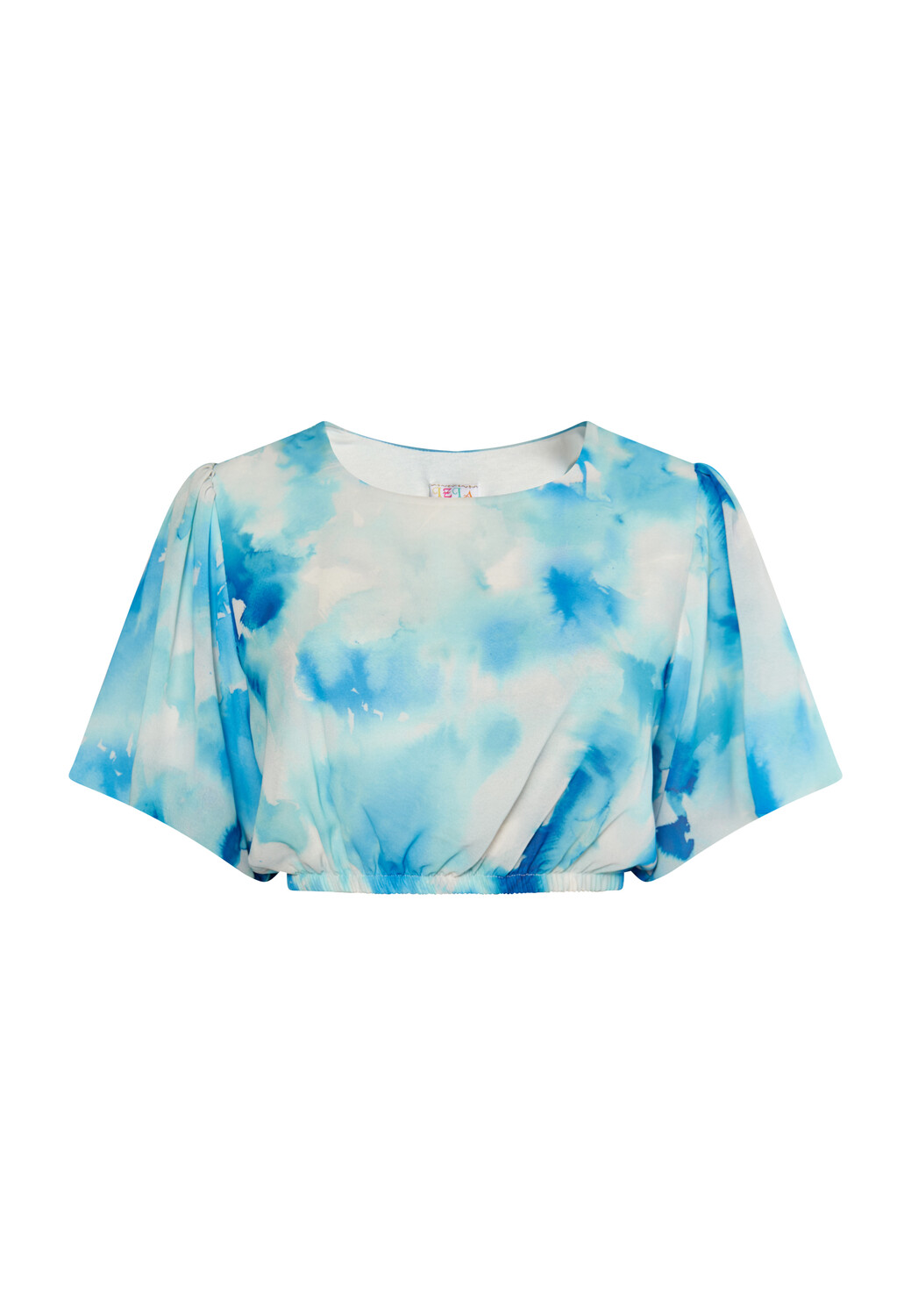 

Блуза IZIA Mit Batikmuster, синий