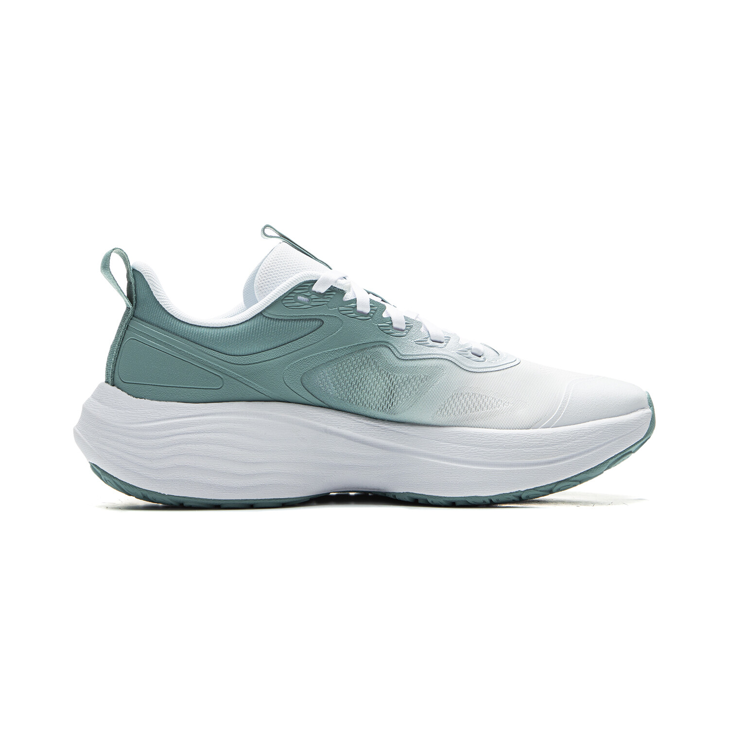 Кроссовки LINING Soft Lite Lifestyle Shoes Men Low-top Lime Green/standard White, зеленый — фото 2
