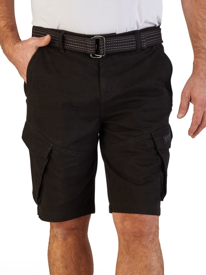 

Тканевые шорты DENIMFY, черный