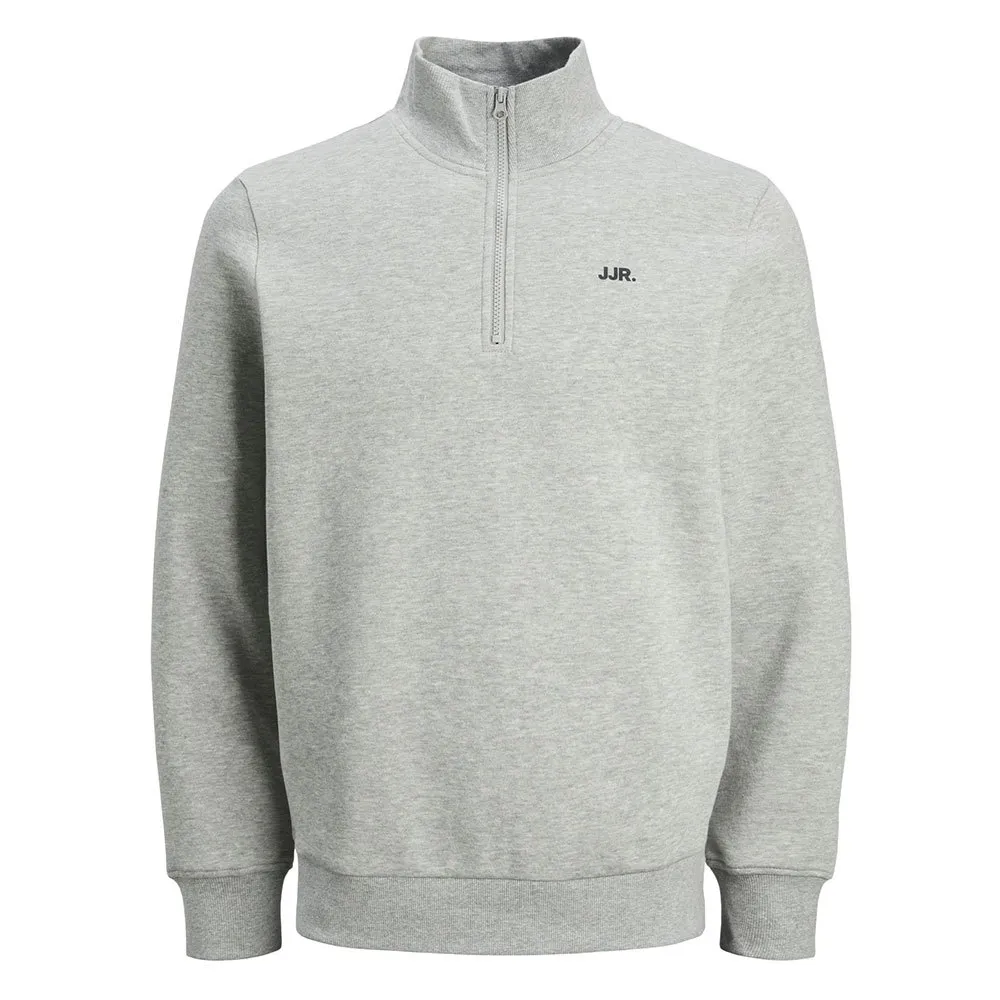 

Толстовка Jj Rebel Rebel Logo half zip, серый