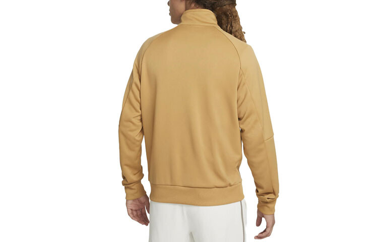 Куртка мужская золотая Nike, цвет Gold — фото 2