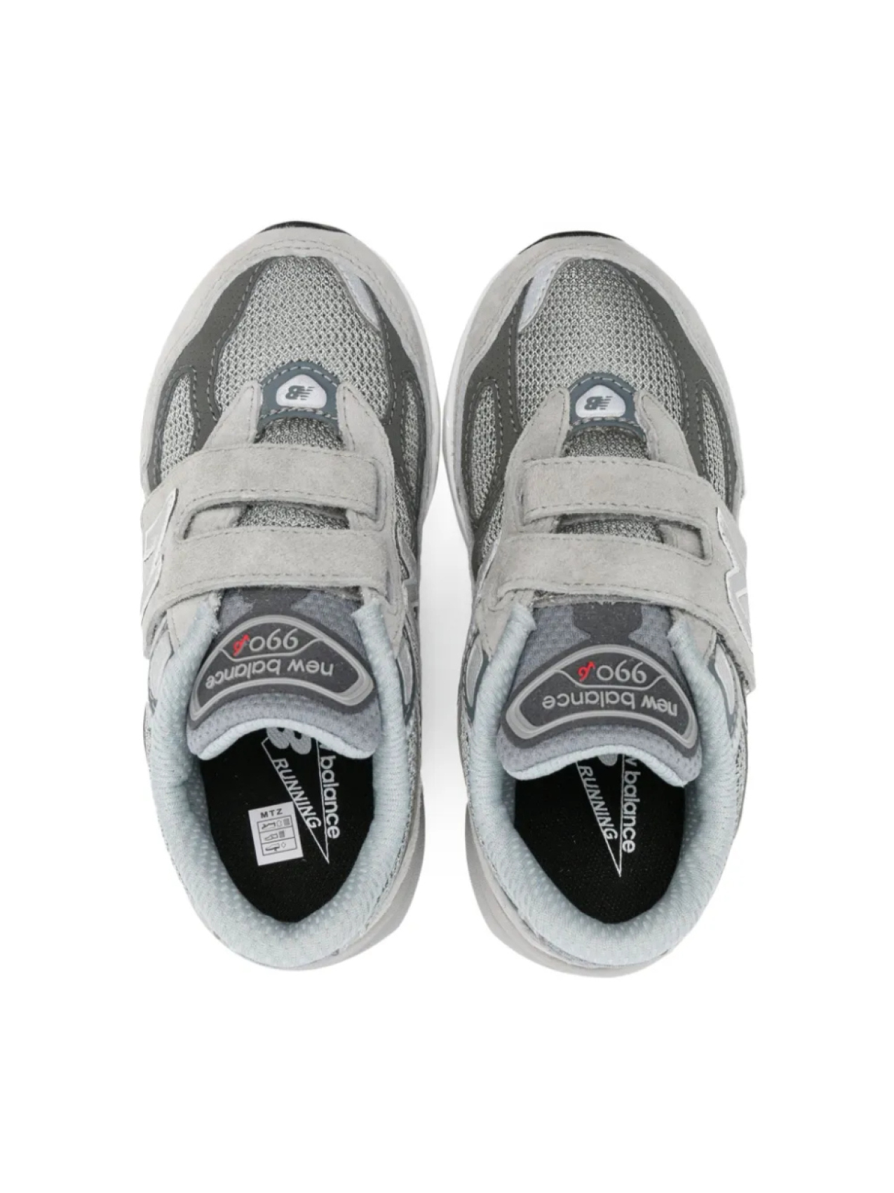 Кроссовки Fuelcell на липучках New Balance Kids, серый — фото 3