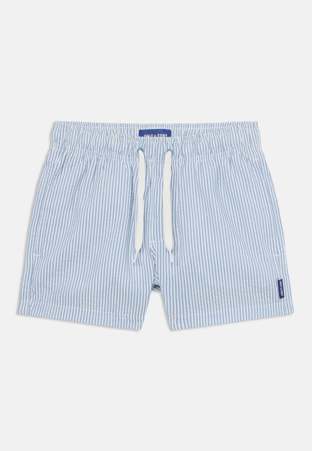 

Пляжные шорты OSJTED STRIPE SEERSUCKER ONLY & SONS junior, светло-голубой