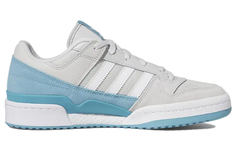 Кроссовки Adidas Originals Originals Forum Low Classic Shoes 'Grey One Preloved Blue' — фото 2