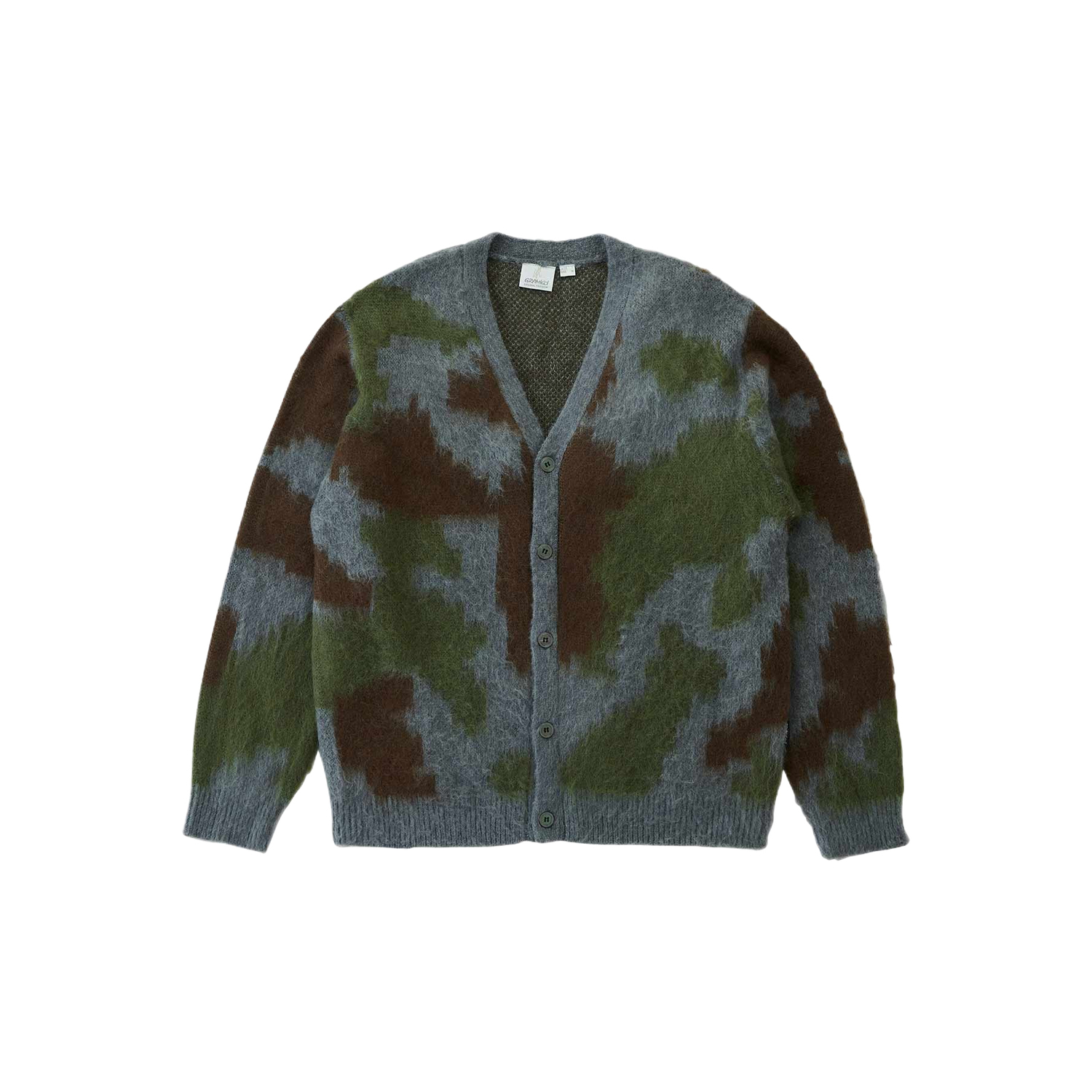 

Кардиган на пуговицах Gramicci, серый зеленый