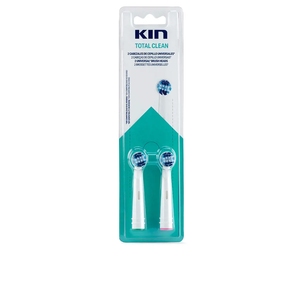

Зубная щетка Kin total clean cabezal cepillo eléctrico universal Kin, 2 шт.