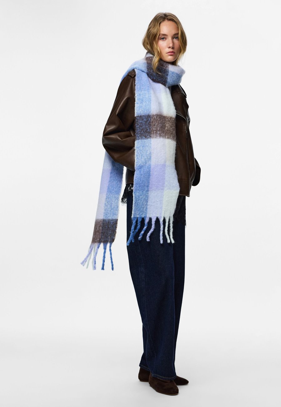 

Шарф Pieces PCJOVA LONG, Hot Fudge/Baby Lavender/Dark Brown