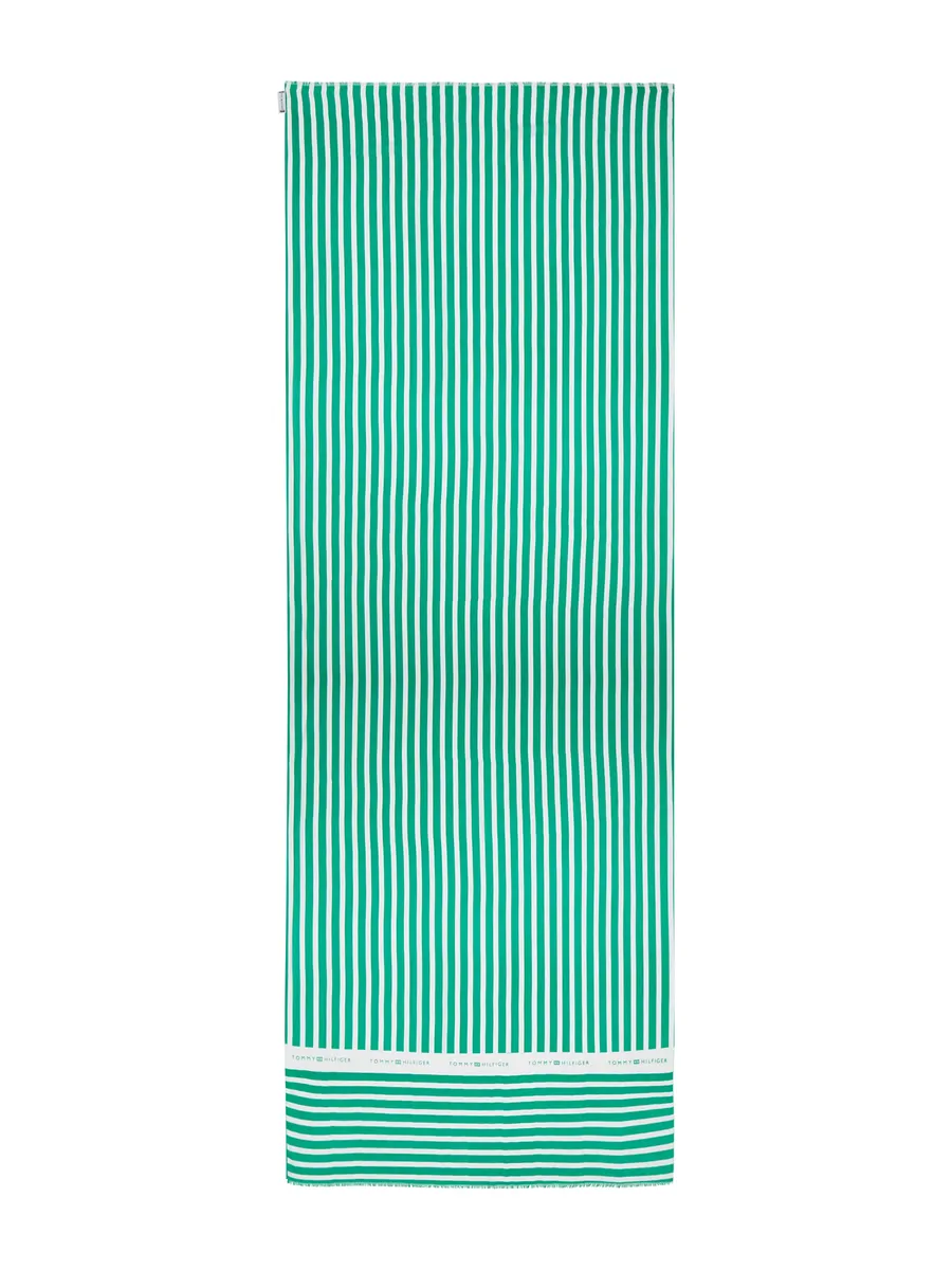

Модный шарф Tommy Hilfiger "ESSENTIAL FLAG SCARF", из модала, зеленый