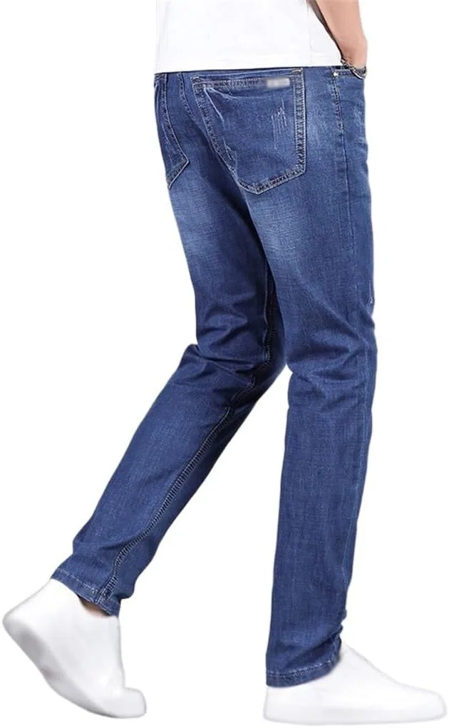 Джинсы классические Slim-fit, Blue — фото 4