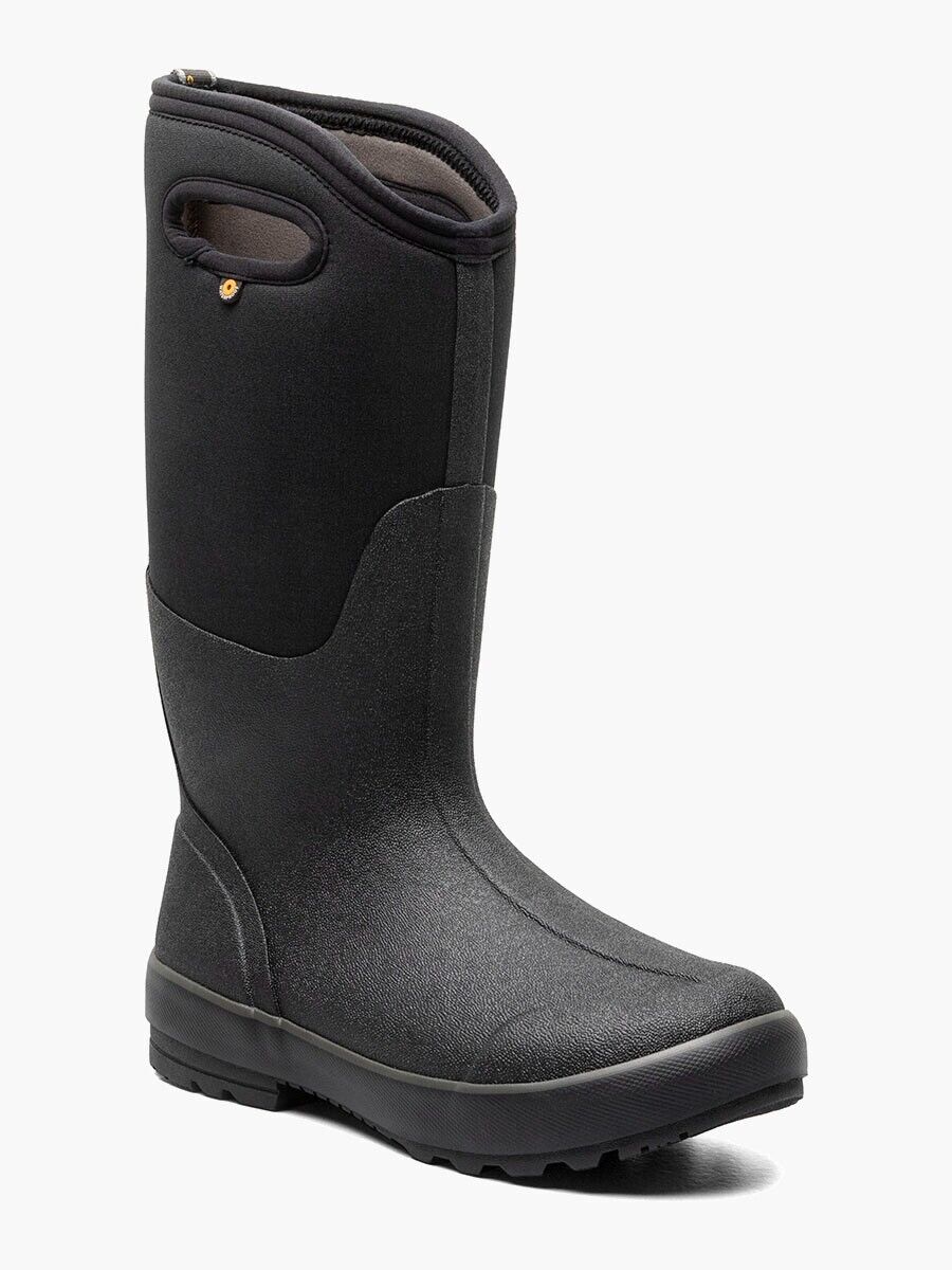 Классические женские мюли Bogs Classic II 73035W-001 6-го размера черные водонепроницаемые широкие фермерские сапоги — фото 3