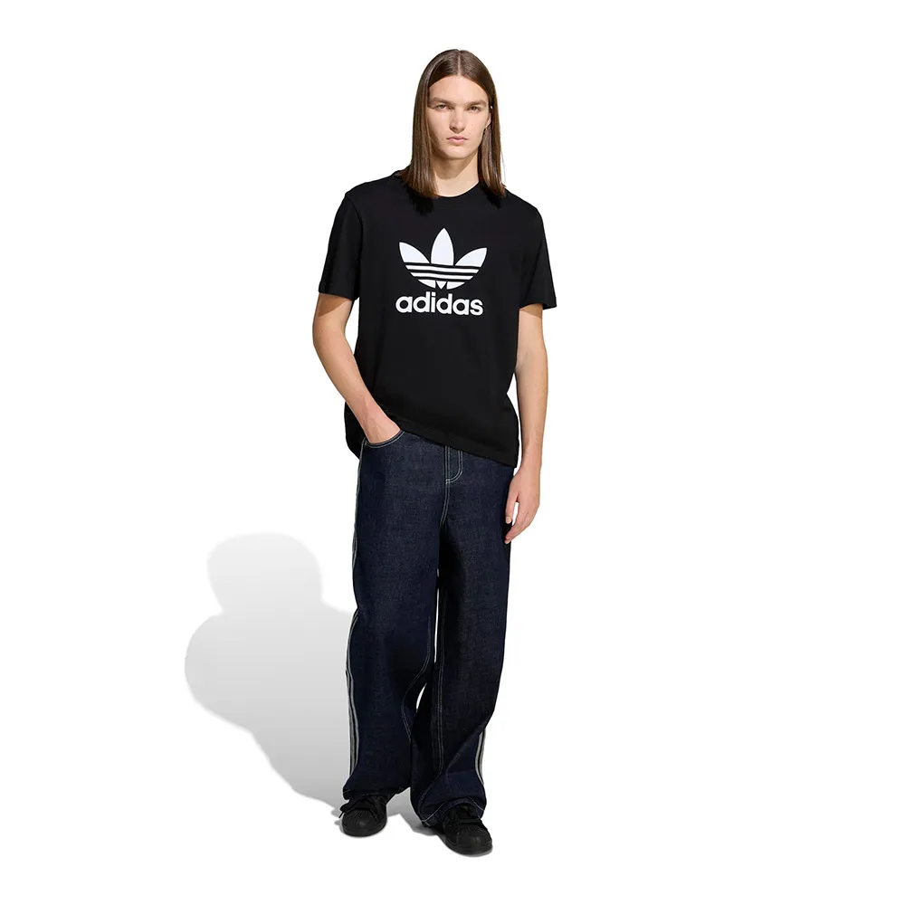 Джинсы adidas Originals 90s Alternative Sport Wide Leg Skater, синий — фото 4