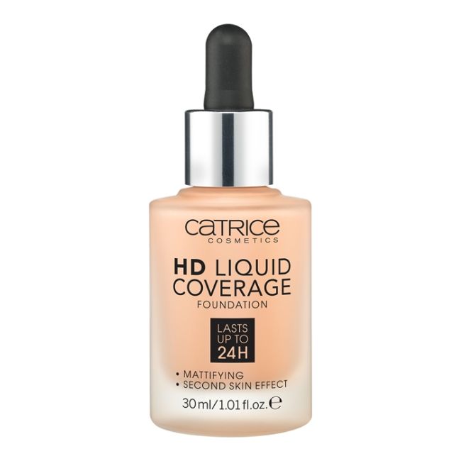 

Жидкая тональная основа HD Catrice, цвет 030 sand beige, 30 мл