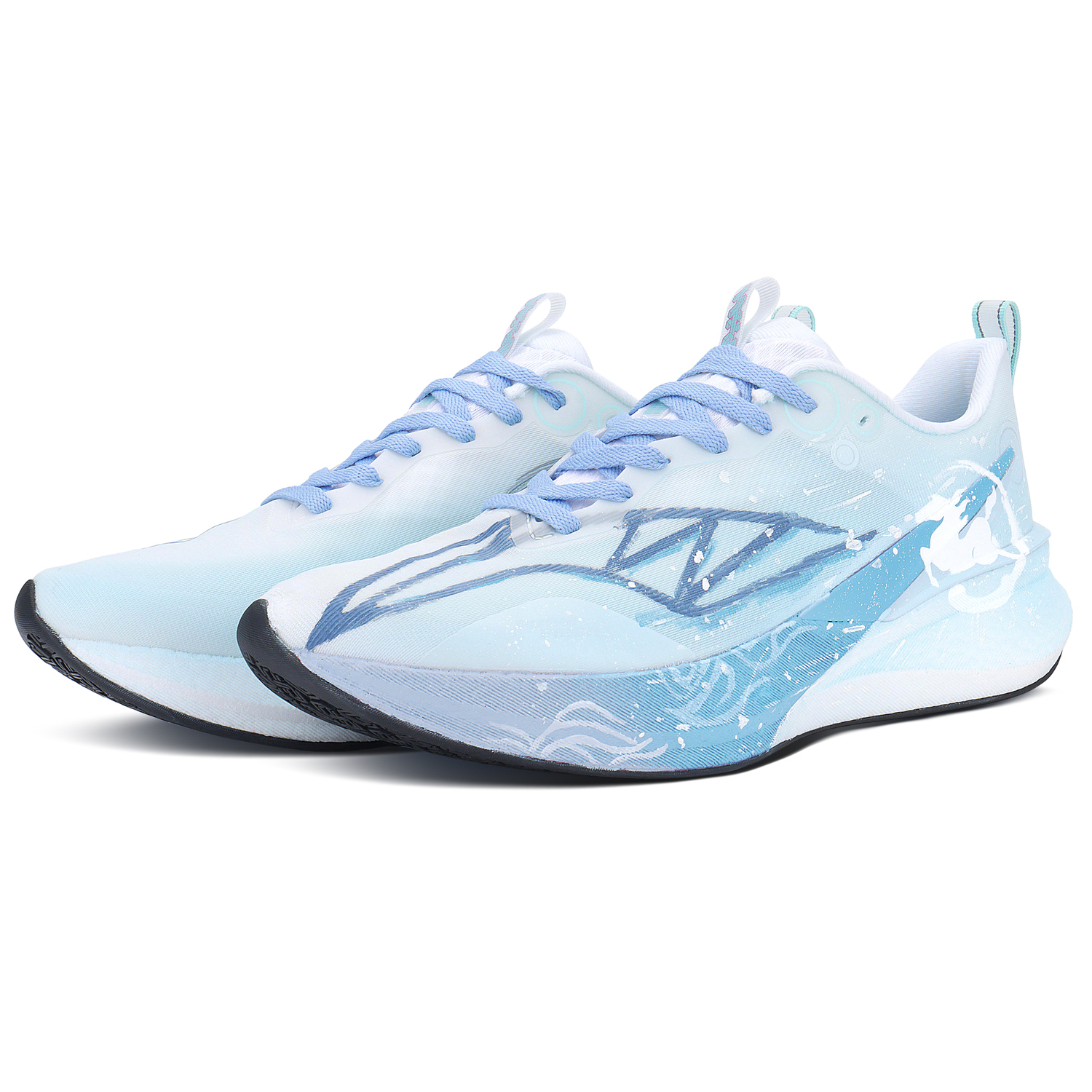 Li-Ning Li Ning Red Hare 8PRO амортизирующие нескользящие дышащие низкие кроссовки для повседневных тренировок и бега Unisex — фото 4