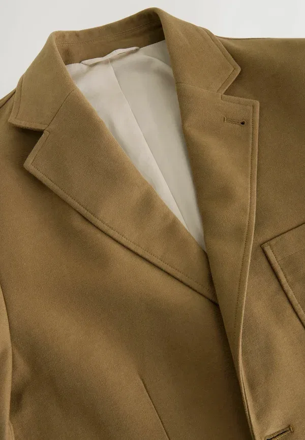 Пиджак Regular fit Next, tan brown, цвет светло-коричневый — фото 3