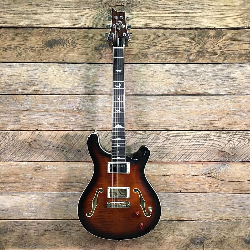

Электрогитара PRS SE Hollowbody II Black Gold Sunburst