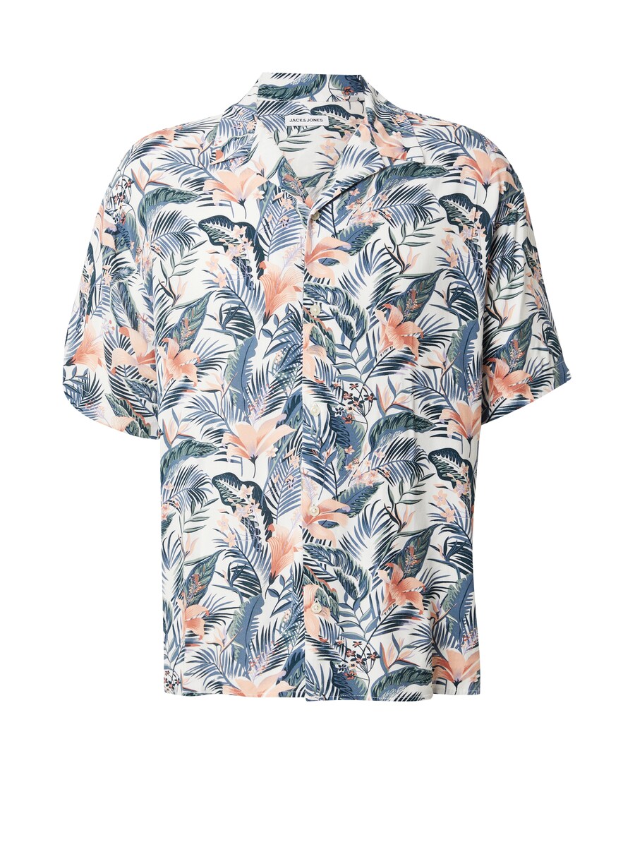 

Рубашка обычного кроя на пуговицах JACK & JONES JJEJEFF TROPICAL, белый