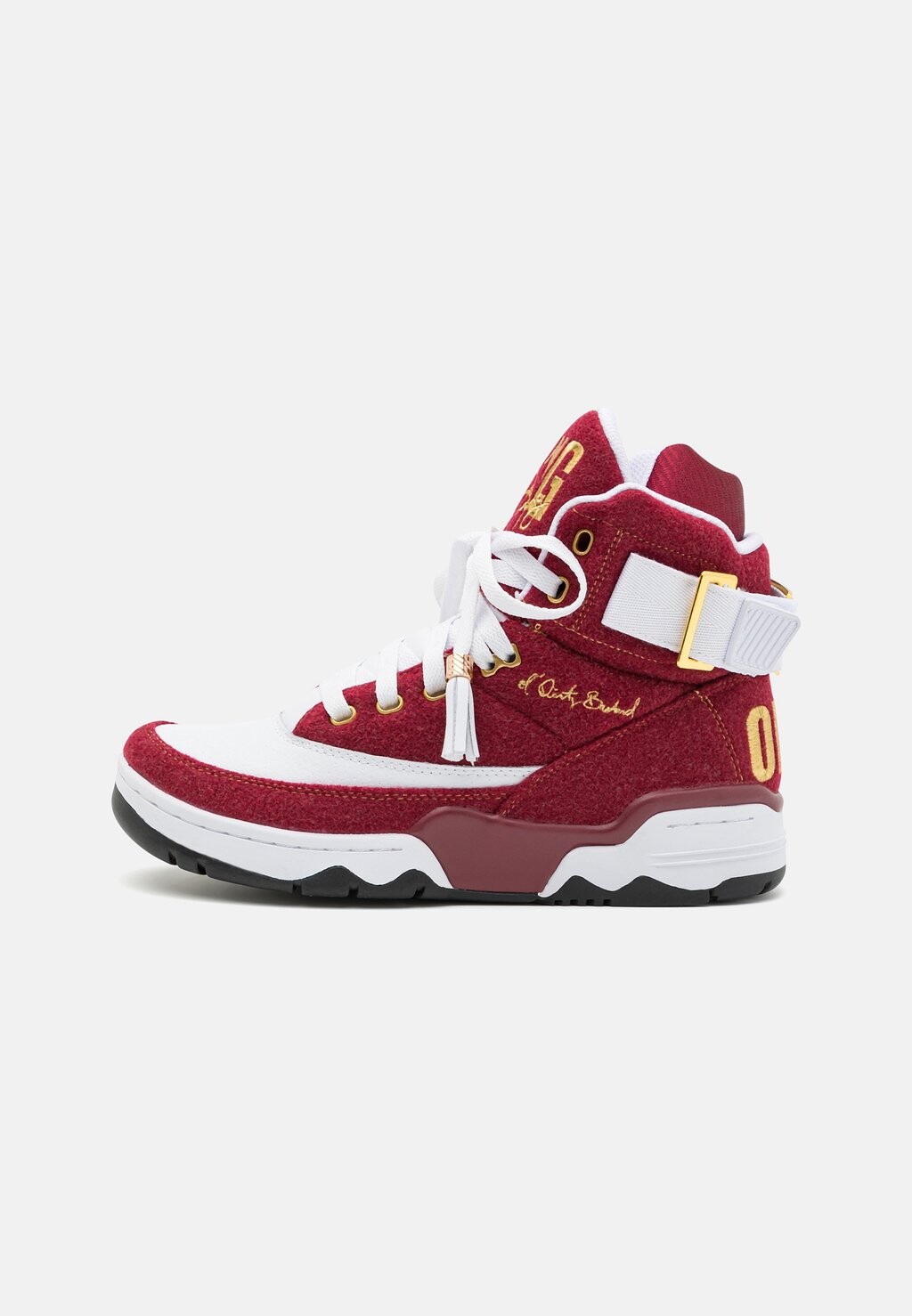 

Высокие кеды Patrick Ewing, цвет red/white/pale gold, Коричневый, Высокие кеды Patrick Ewing, цвет red/white/pale gold