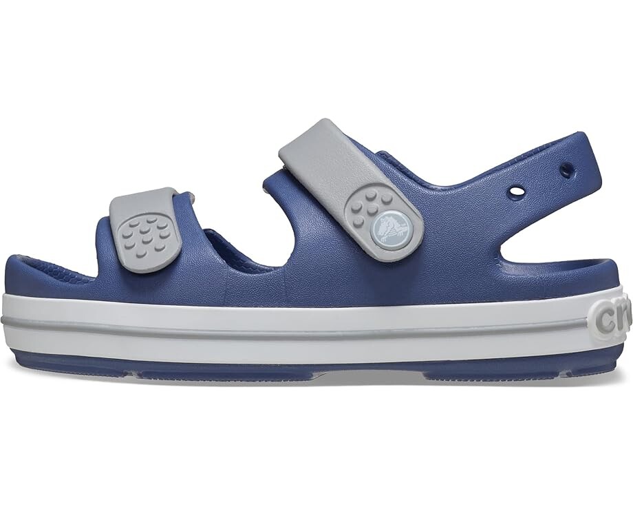Сандалии Crocs Kids Crocband Cruiser Sandal, цвет Bijou Blue/Light Grey — фото 4