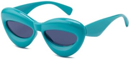 

Солнцезащитные очки 2027 года для женщин, сексуальные солнцезащитные очки в форме губ для женщин, модные панк-солнцезащитные очки для мужчин, трендовые MTZJH, C3 Green Gray