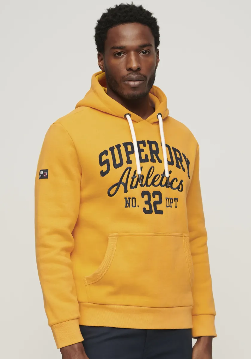 

Толстовка Superdry "SD-ATHL SCRIPT EMB GRAPHIC HOOD", цвет Desert Ochre