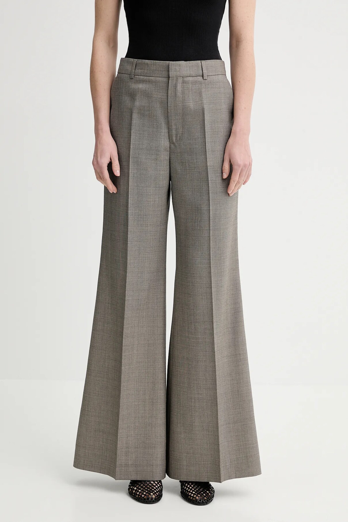 

Шерстяные брюки Filippa K, коричневый