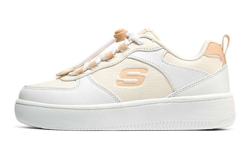 

Детские кроссовки для скейтбординга Sport Court 92 GS Low-top белые/желтые Skechers