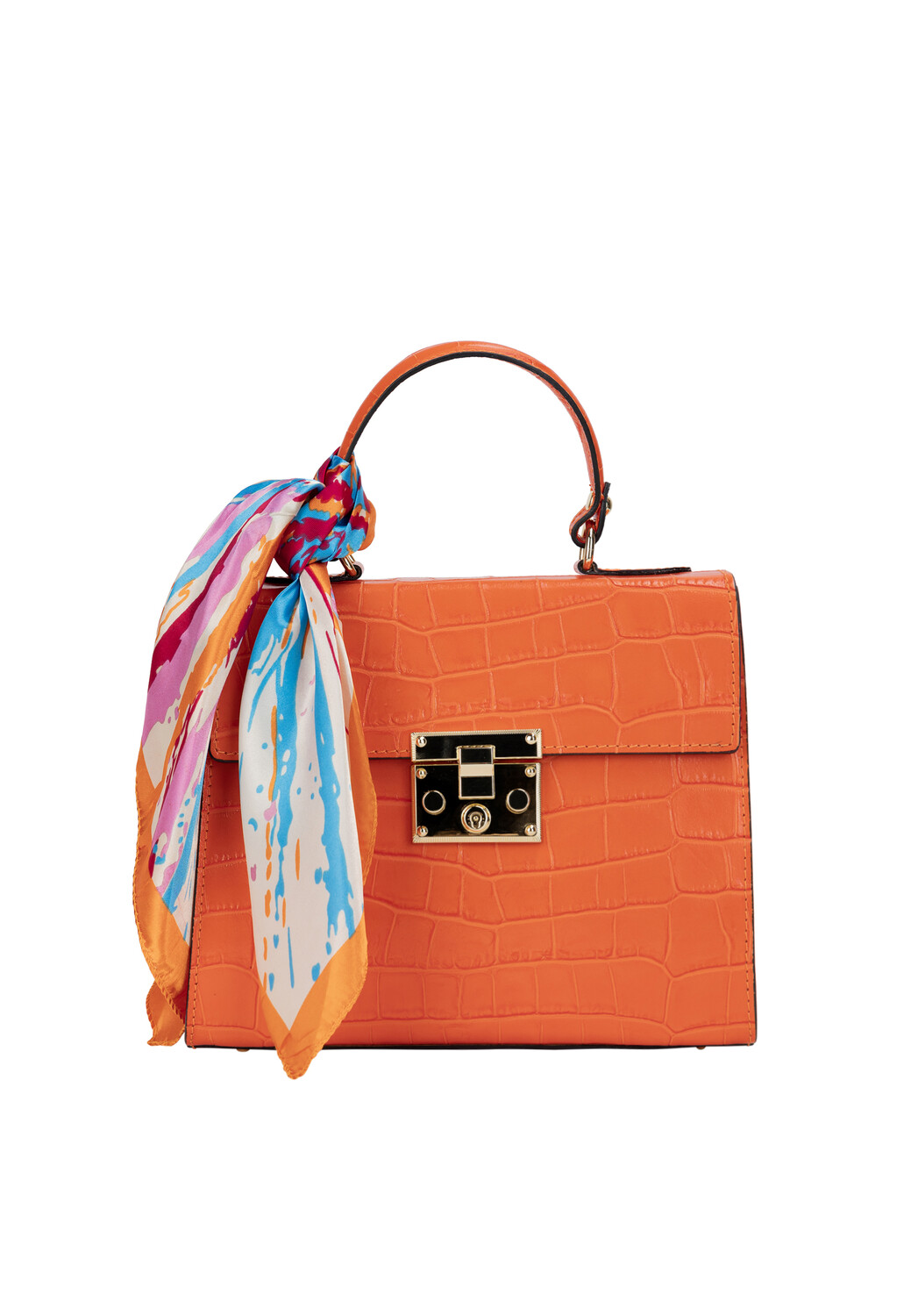 

Сумка через плечо FELIPA Henkeltasche Aus Leder, цвет Intensives Orange