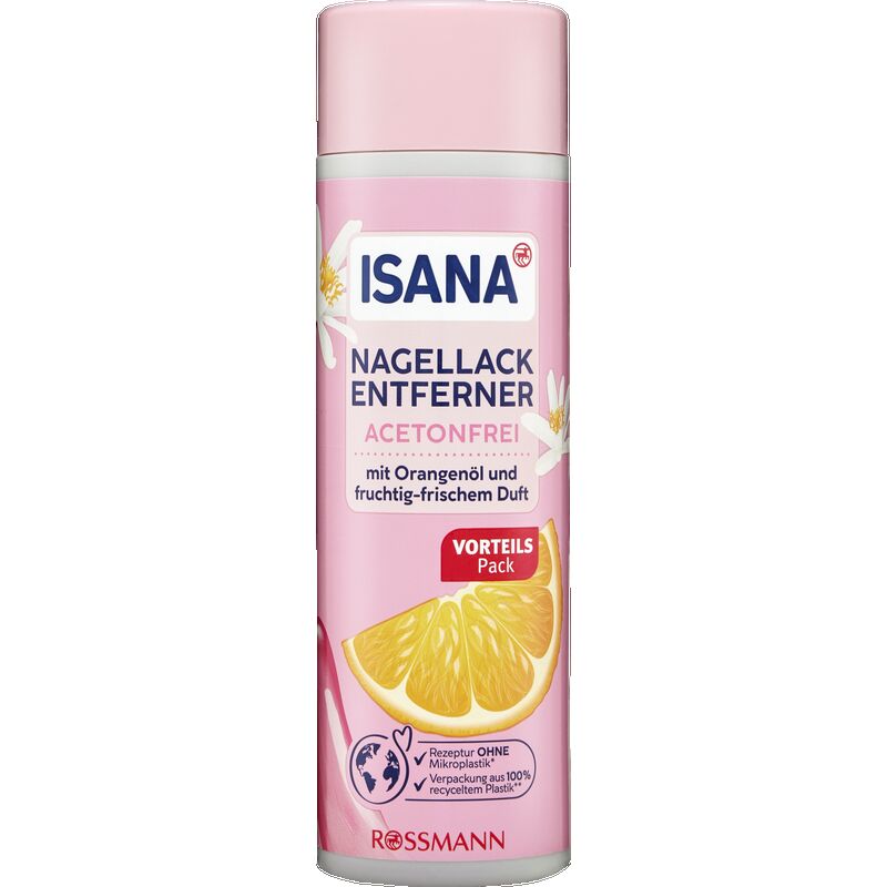 

Жидкость для снятия лака без ацетона ISANA, 200 ml