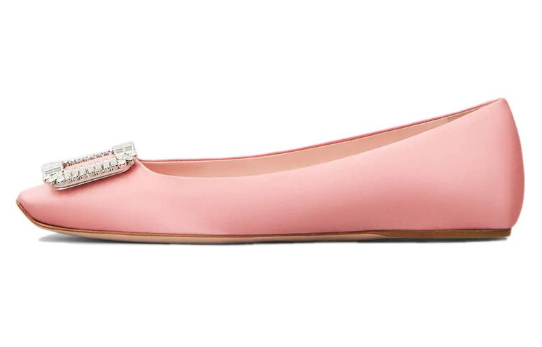 Roger Vivier Женские повседневные туфли Trompette, розовые