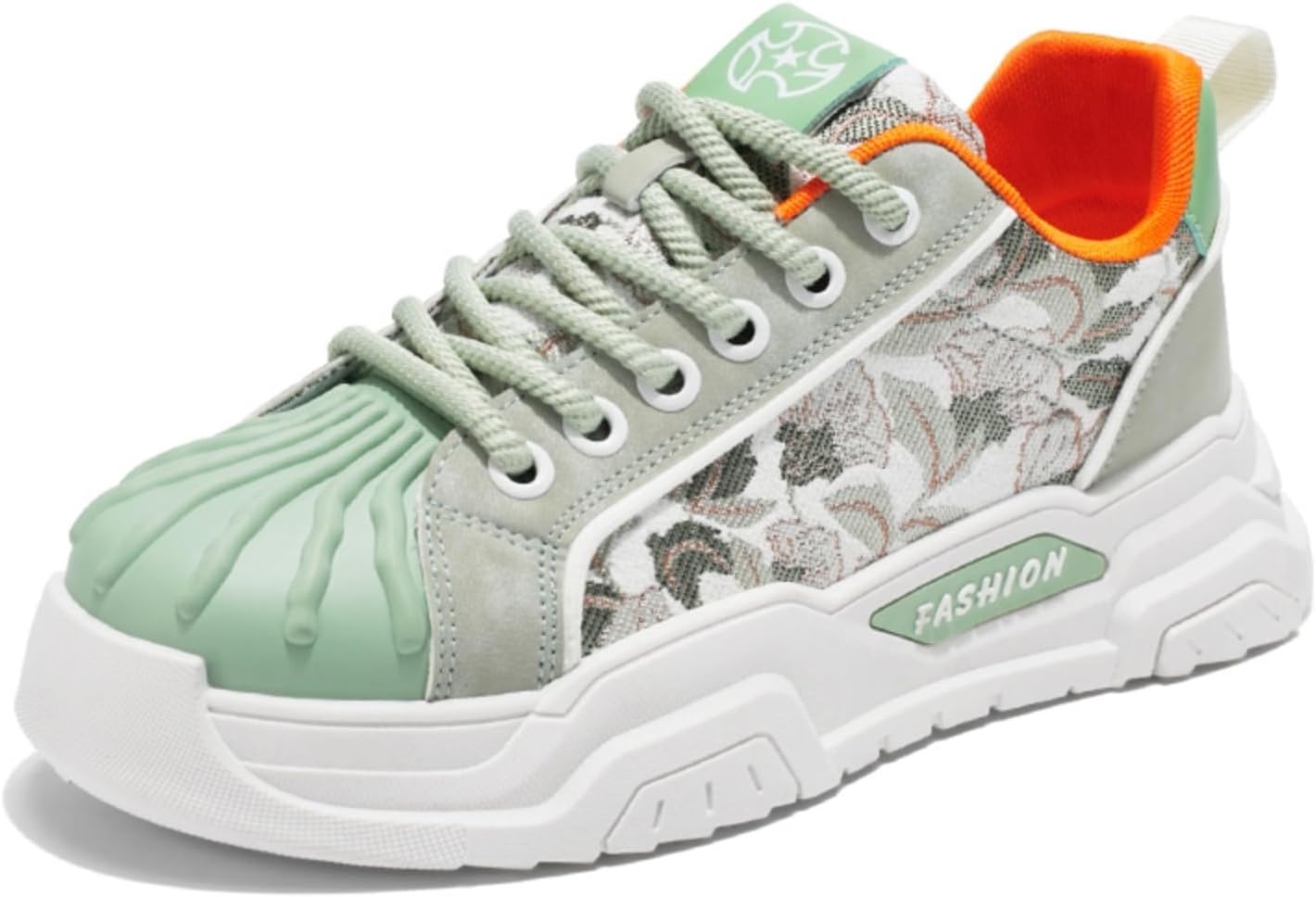 

Мужские полностью белые высокие кроссовки на платформе, стильные массивные спортивные туфли с металлическими элементами Aokisx