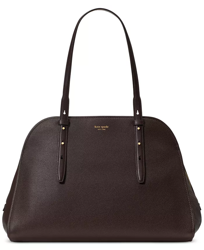 

Сумка-переноска Maise из шагреневой кожи Do It All kate spade new york, коричневый