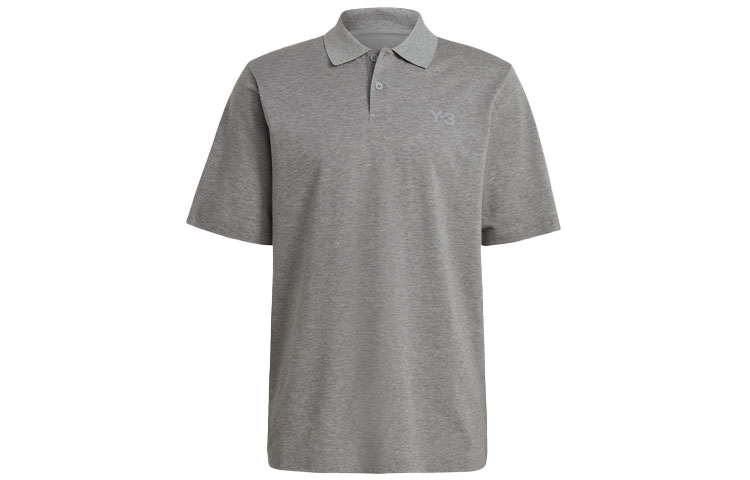 

Футболка-поло Y 3 мужская серая Y-3, серый