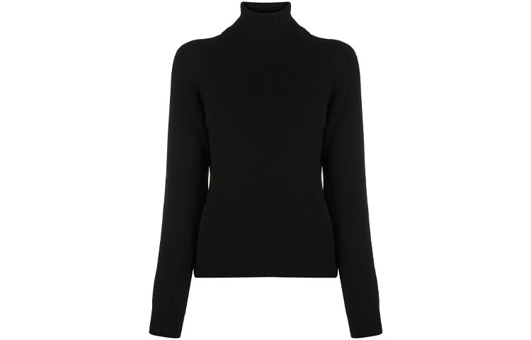 

Кашемировый свитер женский черный Saint Laurent