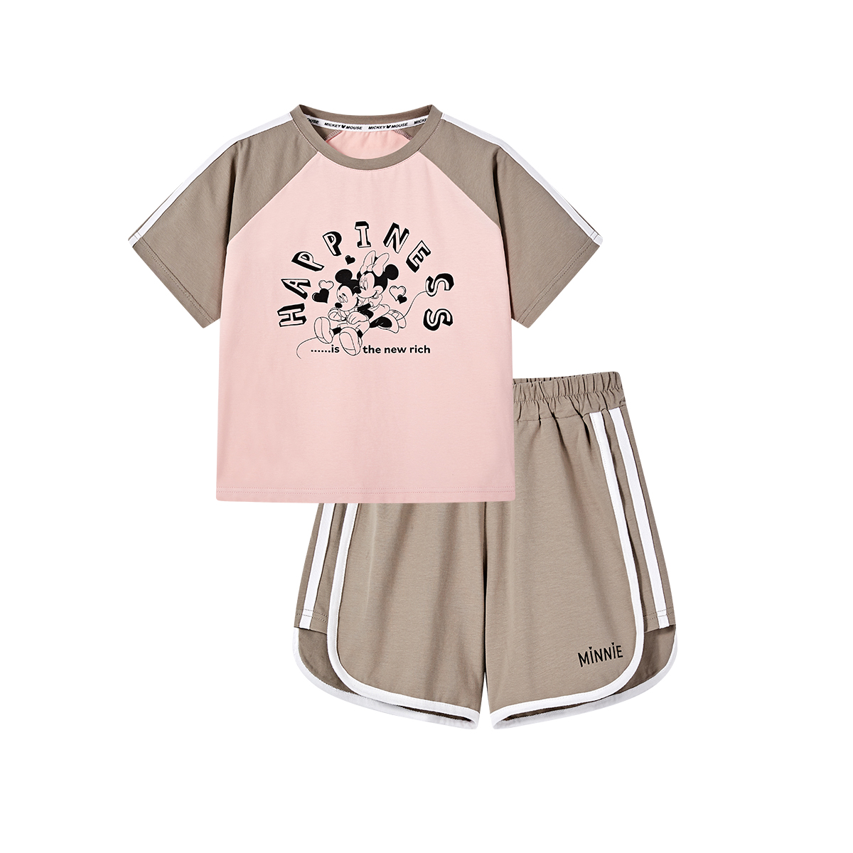 

Детская повседневная спортивная одежда Disney, розовый