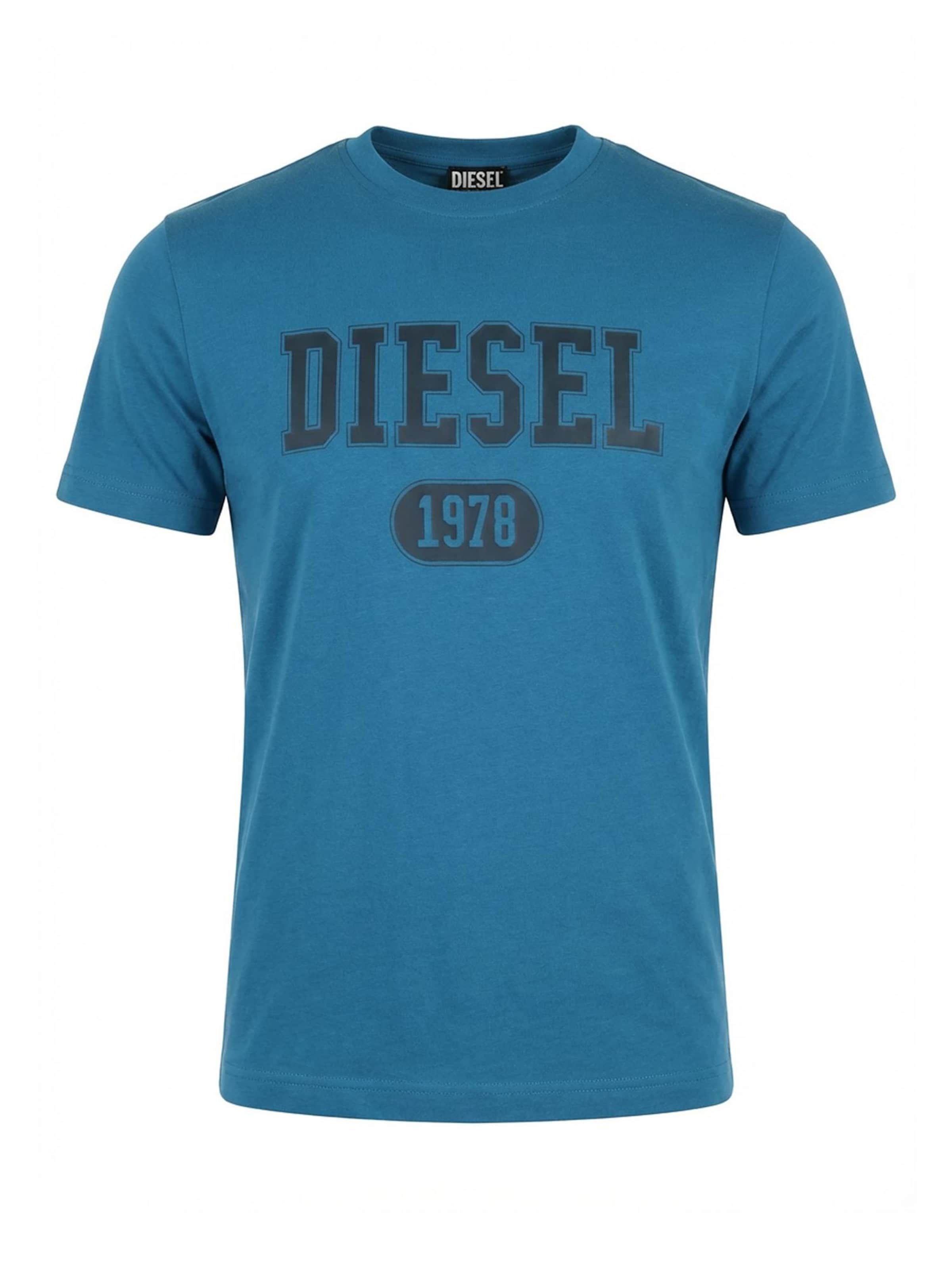 

DIESEL Футболка 'T-DIEGOR 1-A' в цвете Royal Blue