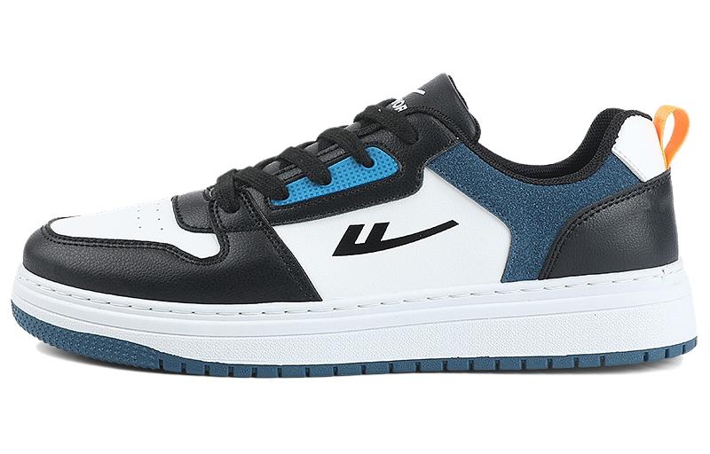

Кроссовки Warrior Versatile Trendy Fashion Comfortable Wear-Resistant Slip-Resistant Men's White Black Skateboard Shoes