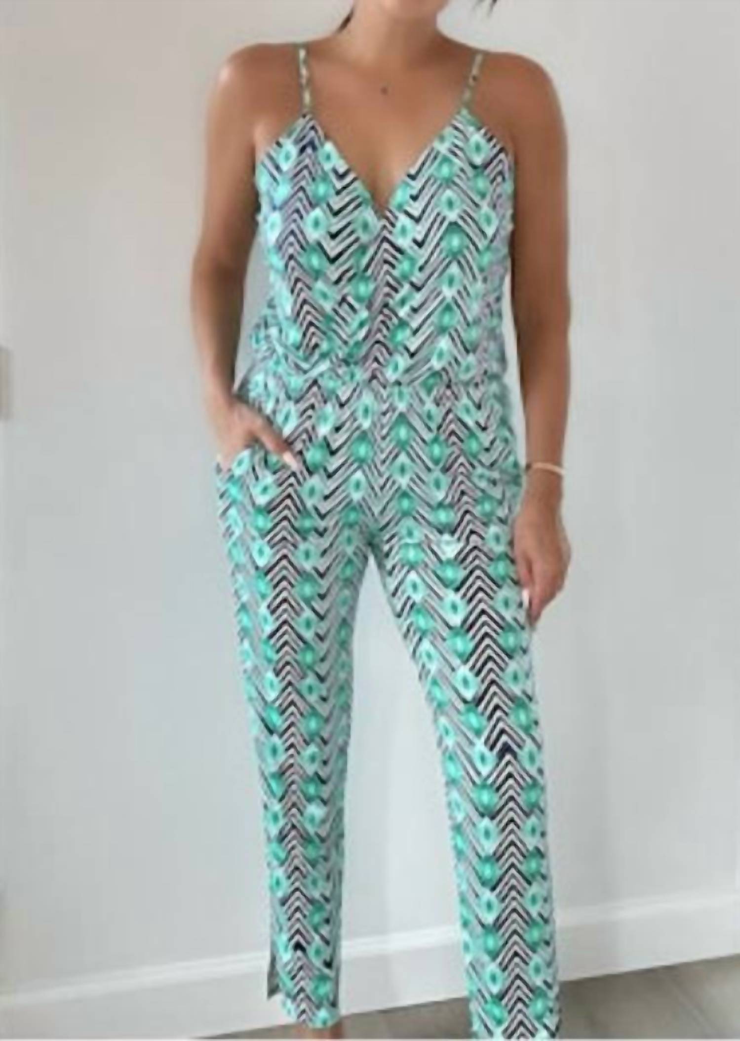 

Сарафан-комбинезон Surplice Tank в стиле Барбадос Veronica M, Barbados