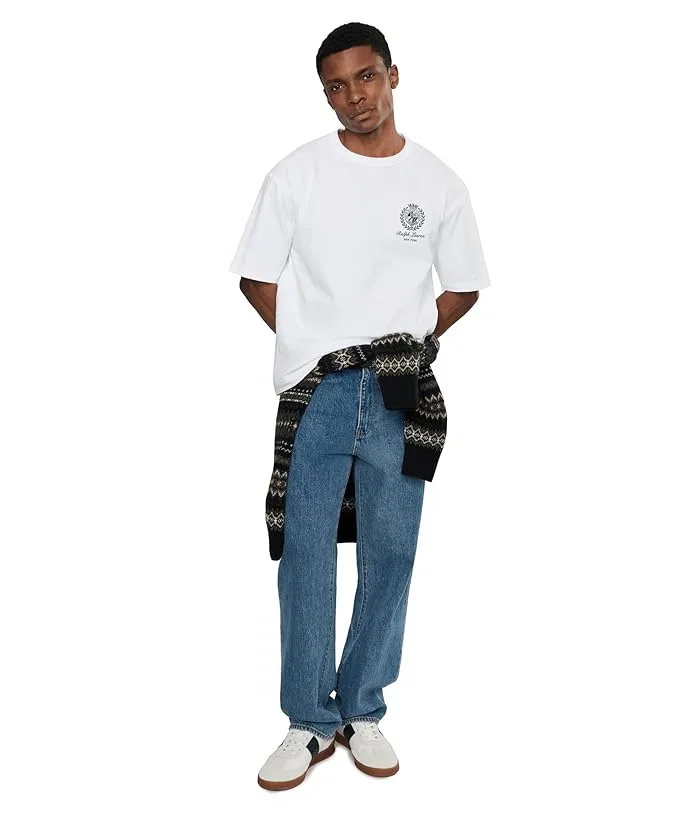 Футболка Relaxed Fit Polo Ralph Lauren, White — фото 2