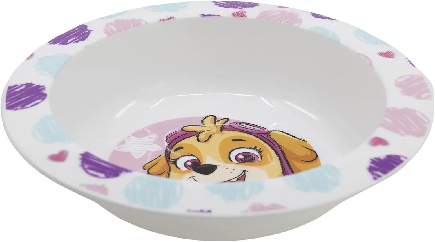 Детская миска для микроволновки, BPA free, Paw Patrol Girl Skeleton Essence, light blue Stor