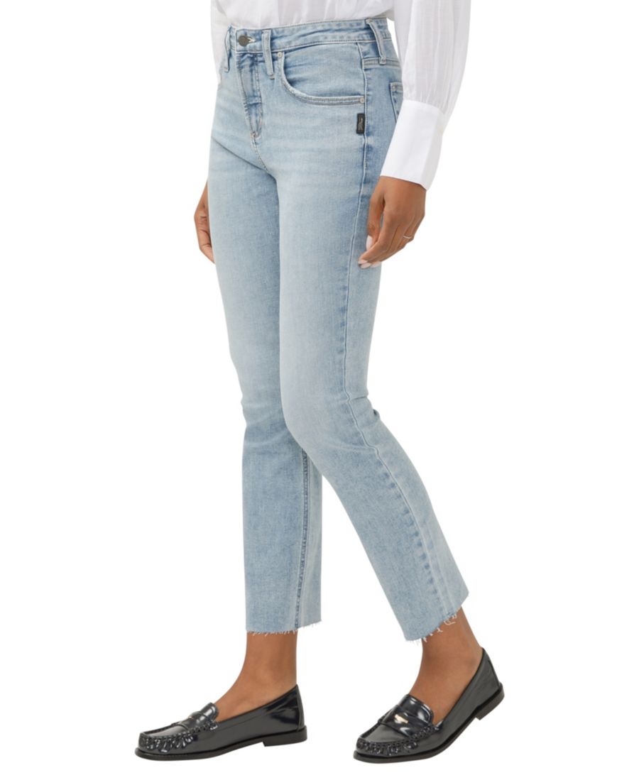 Женские джинсы Beau с высокой посадкой и зауженными штанинами Silver Jeans Co, Symphony — фото 3