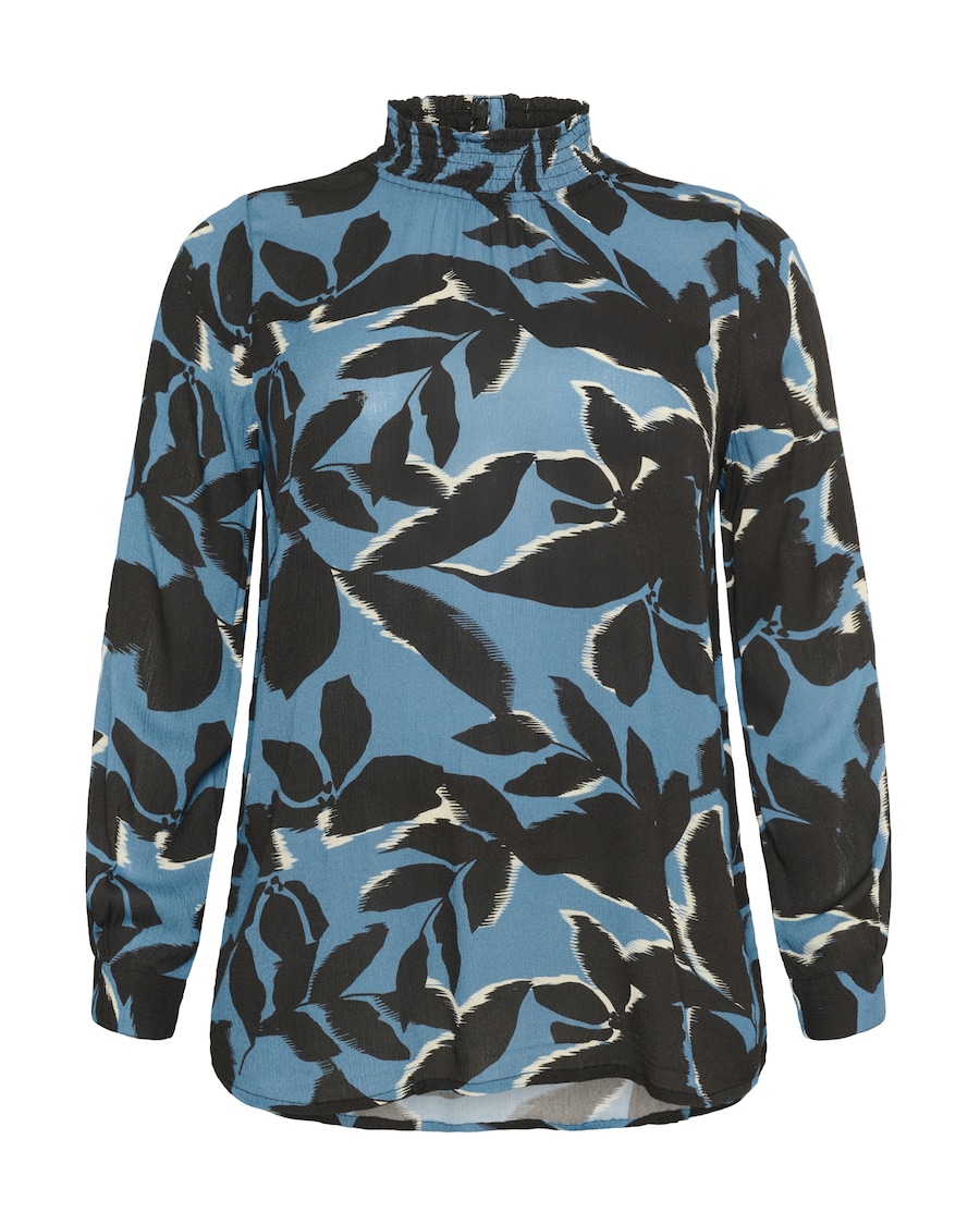 

Блуза KAFFE CURVE Ami, светло-голубой